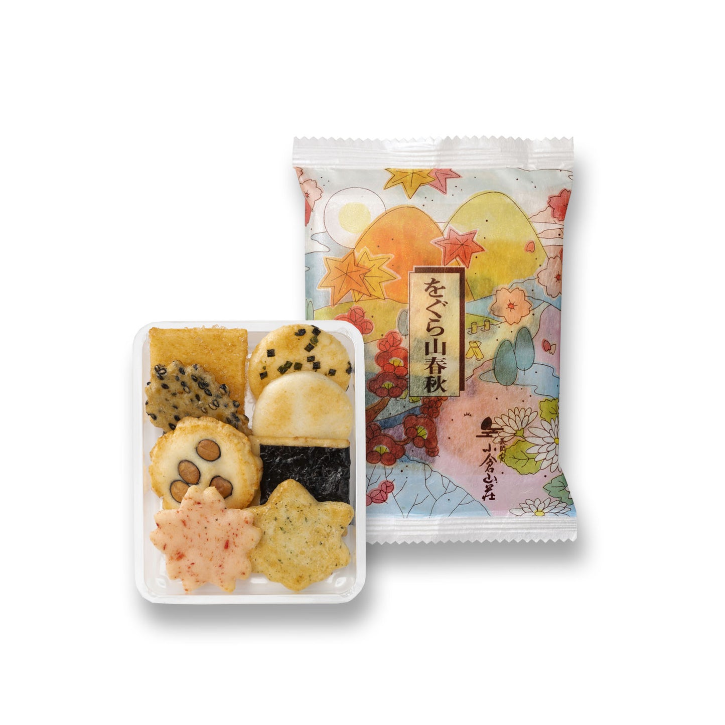 《小倉山春秋》季節限定 8款工藝烤米餅禮盒 (小盒/中盒/大盒)