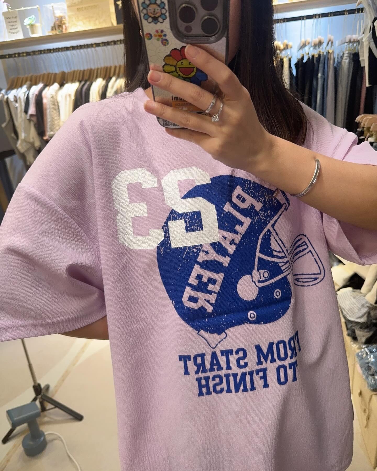 速乾物料闊身Tee*2色
