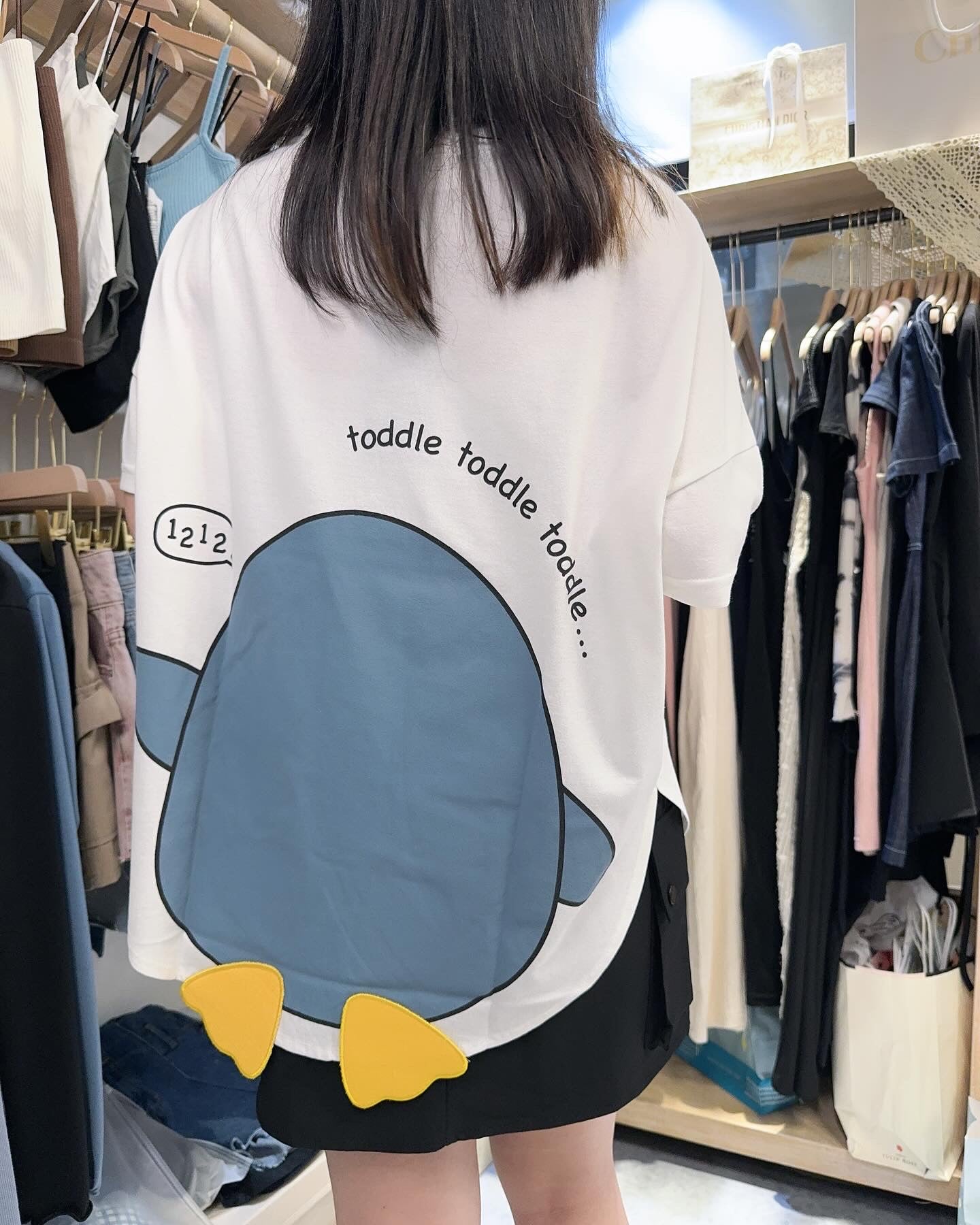 日本直送🇯🇵企鵝仔闊身Tee