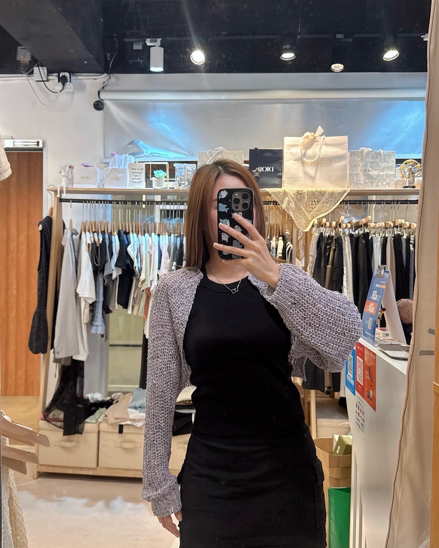 🇰🇷超短版針織🧶外套