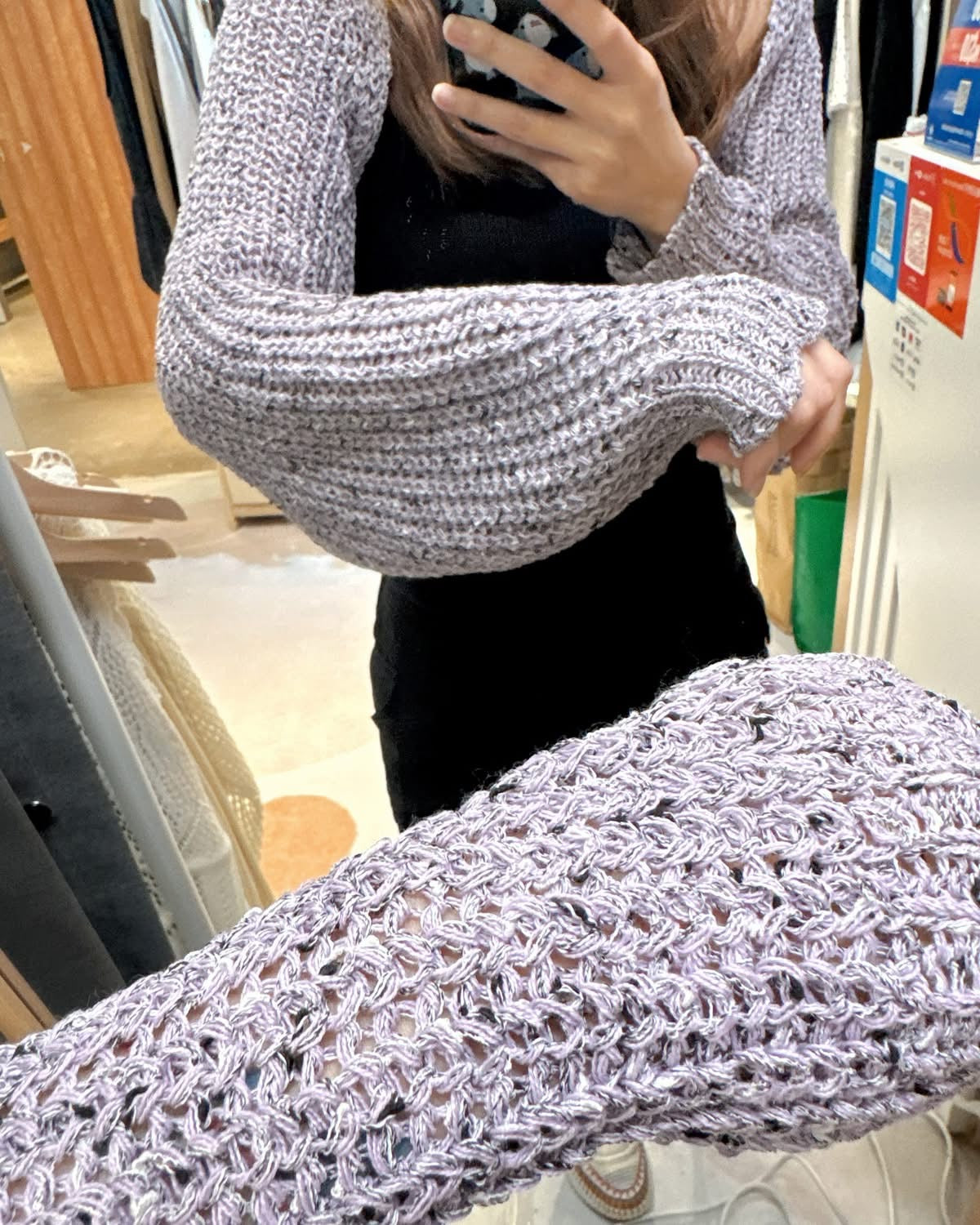 🇰🇷超短版針織🧶外套