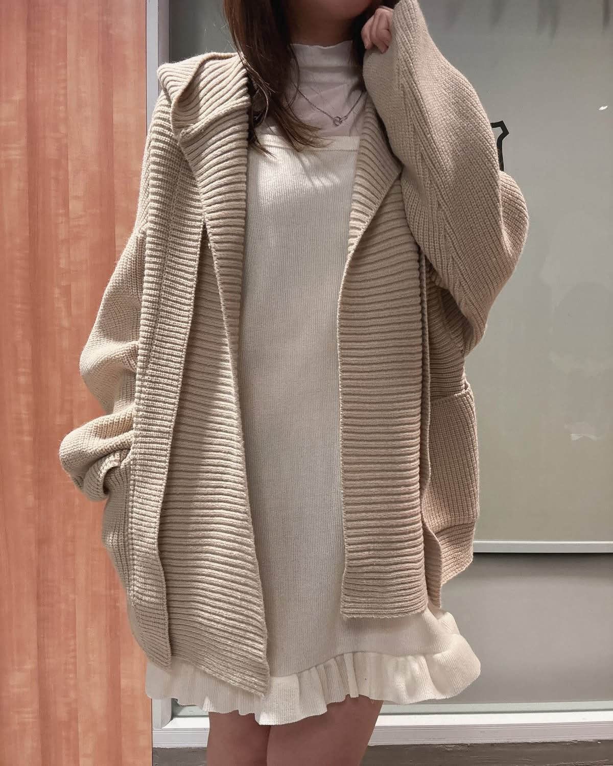 🇰🇷荷葉邊吊帶連身裙