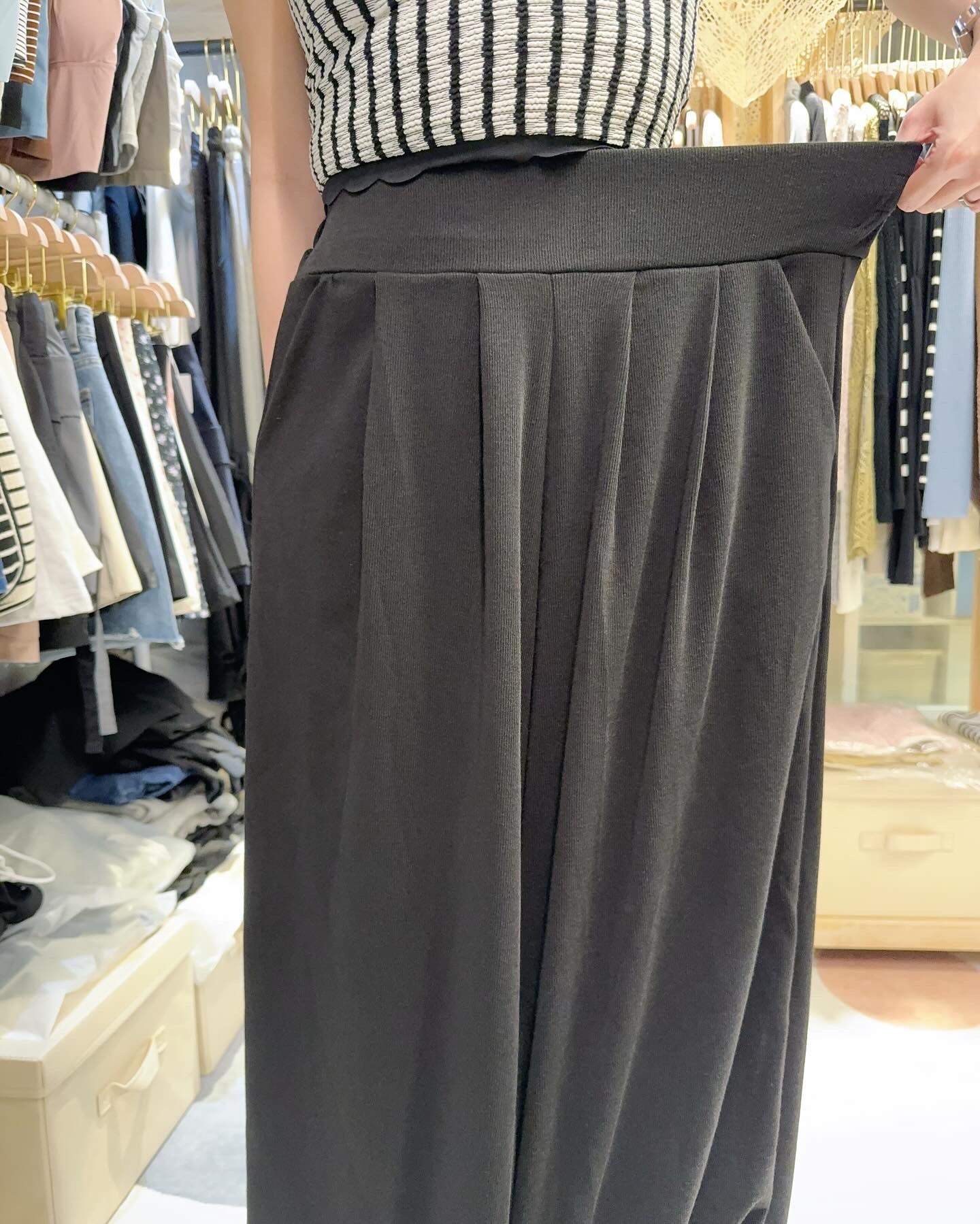 橡筋腰超闊褲👖