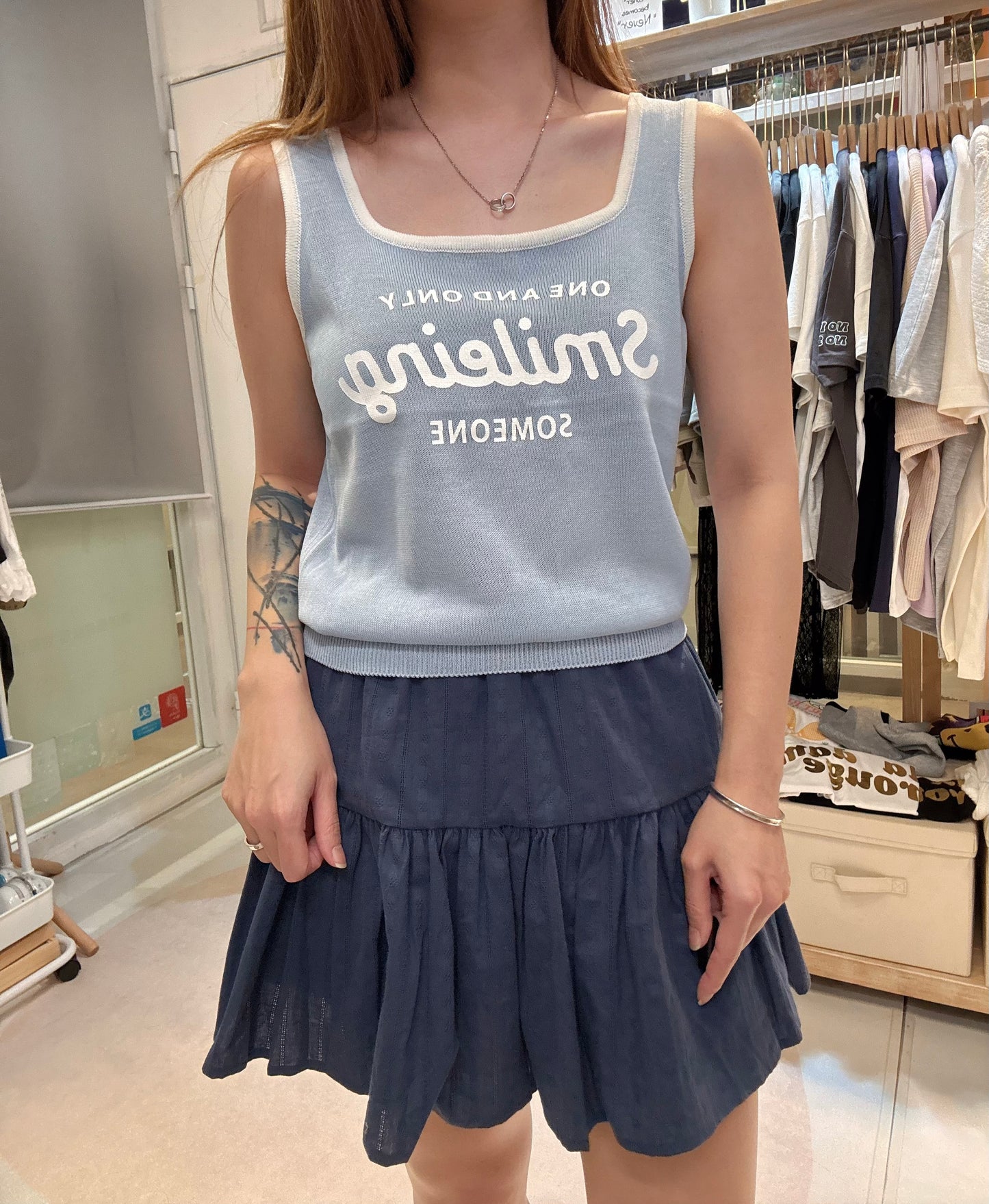 🇰🇷白邊遮副乳背心*2色