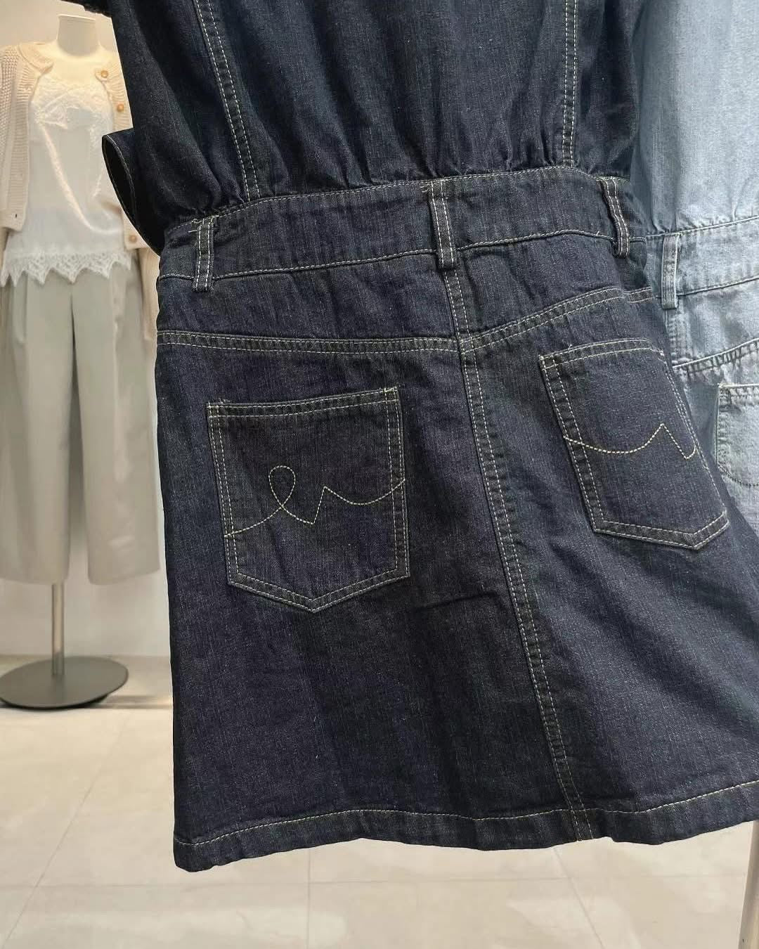 🇰🇷牛仔連身裙
