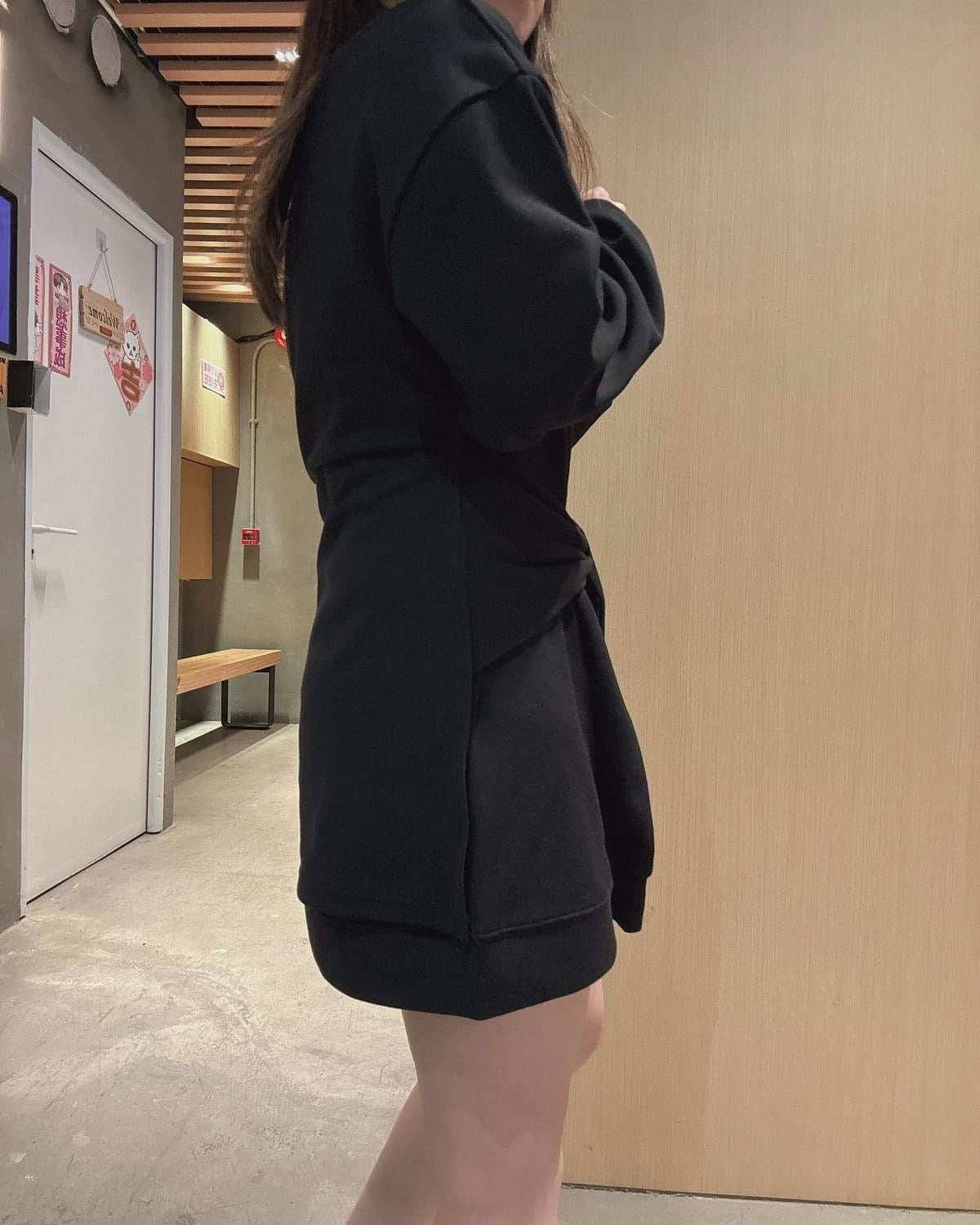 🇰🇷假兩件綁腰裙☀️