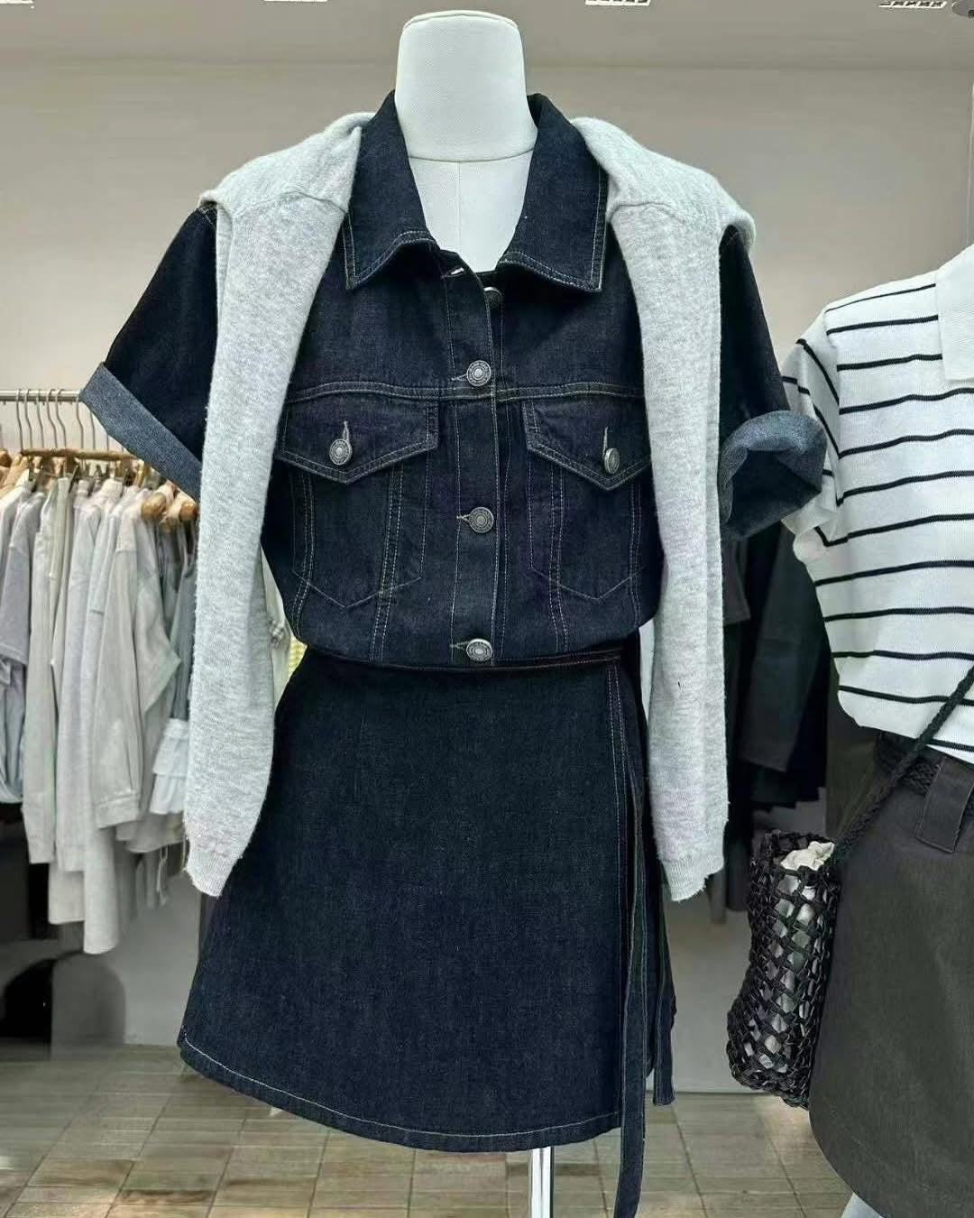 🇰🇷牛仔連身裙