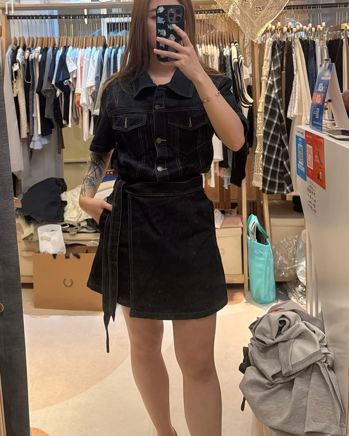 🇰🇷牛仔連身裙