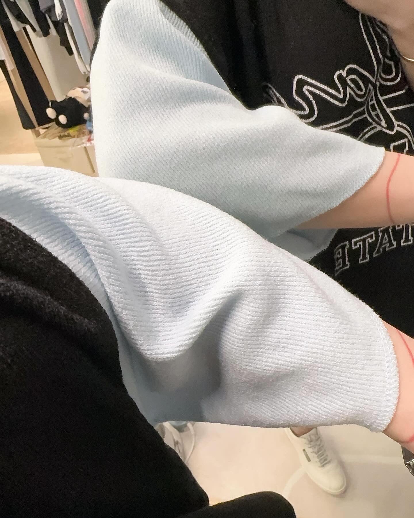 拼色闊身Tee*2色