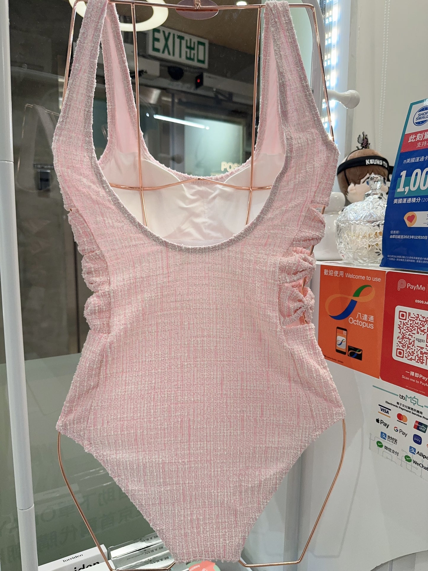 TWEED 蝴蝶結泳衣