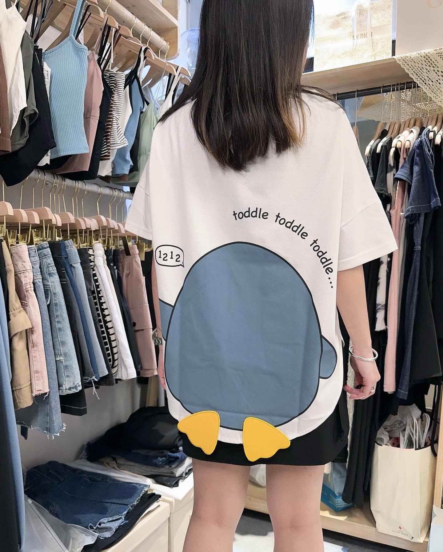 日本直送🇯🇵企鵝仔闊身Tee