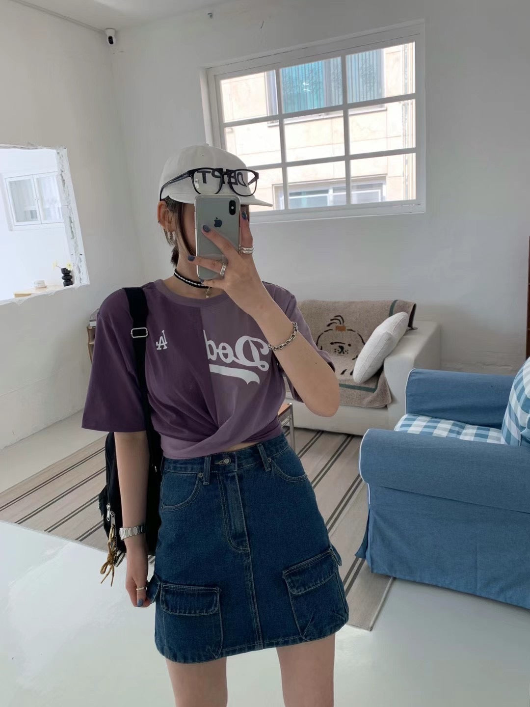 扭結拼色Tee☀️ 2色