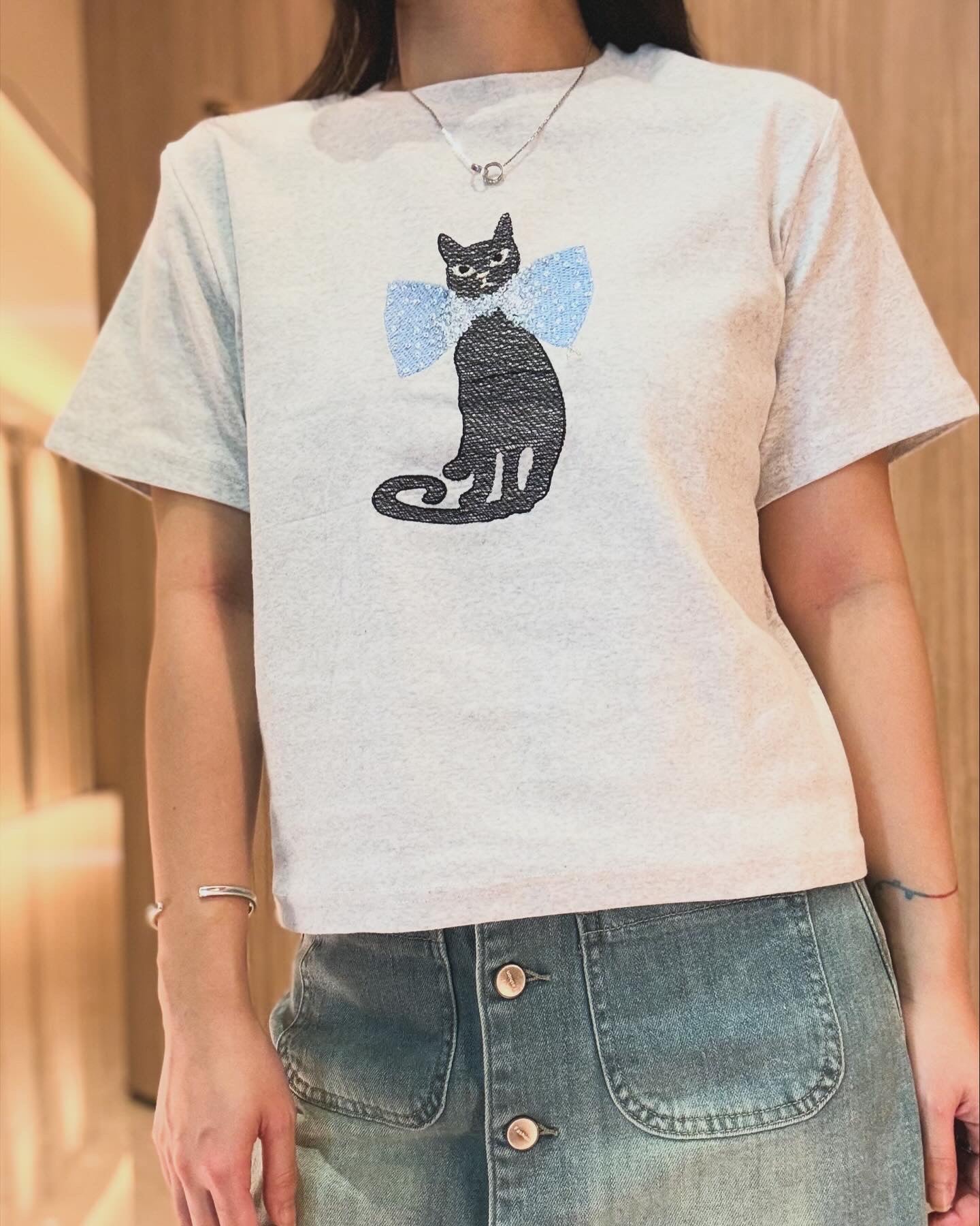 黑貓彈性Tee🐱