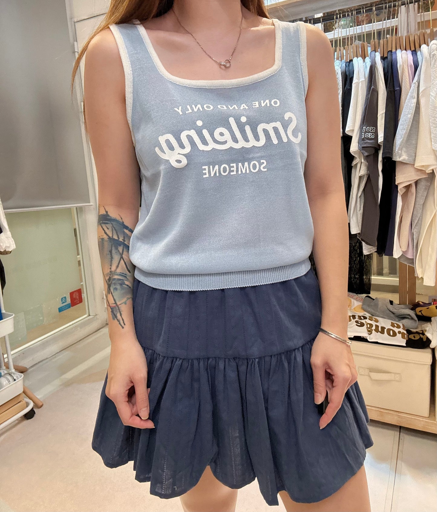 🇰🇷白邊遮副乳背心*2色