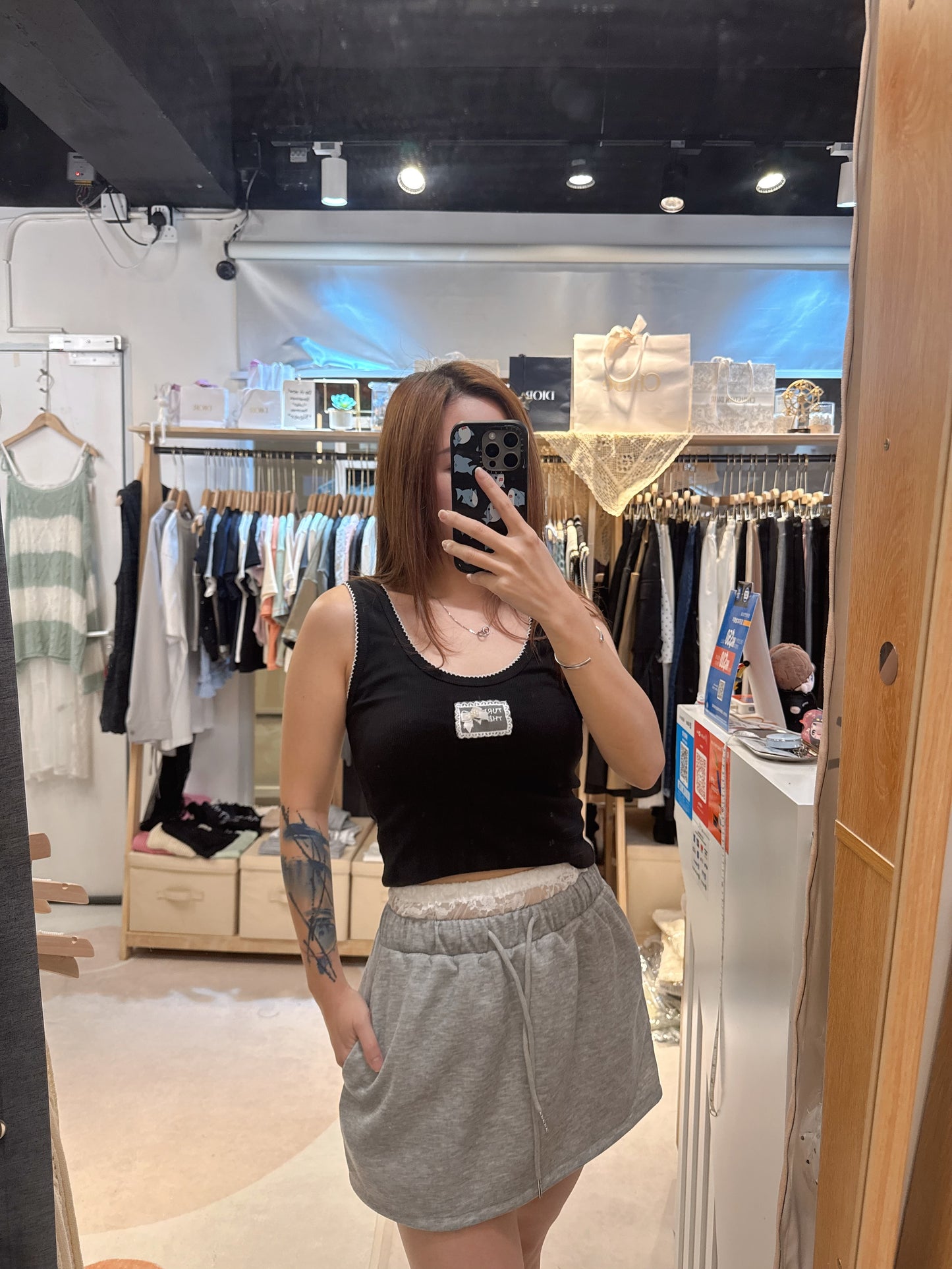 🇰🇷蕾絲邊小背心*2色