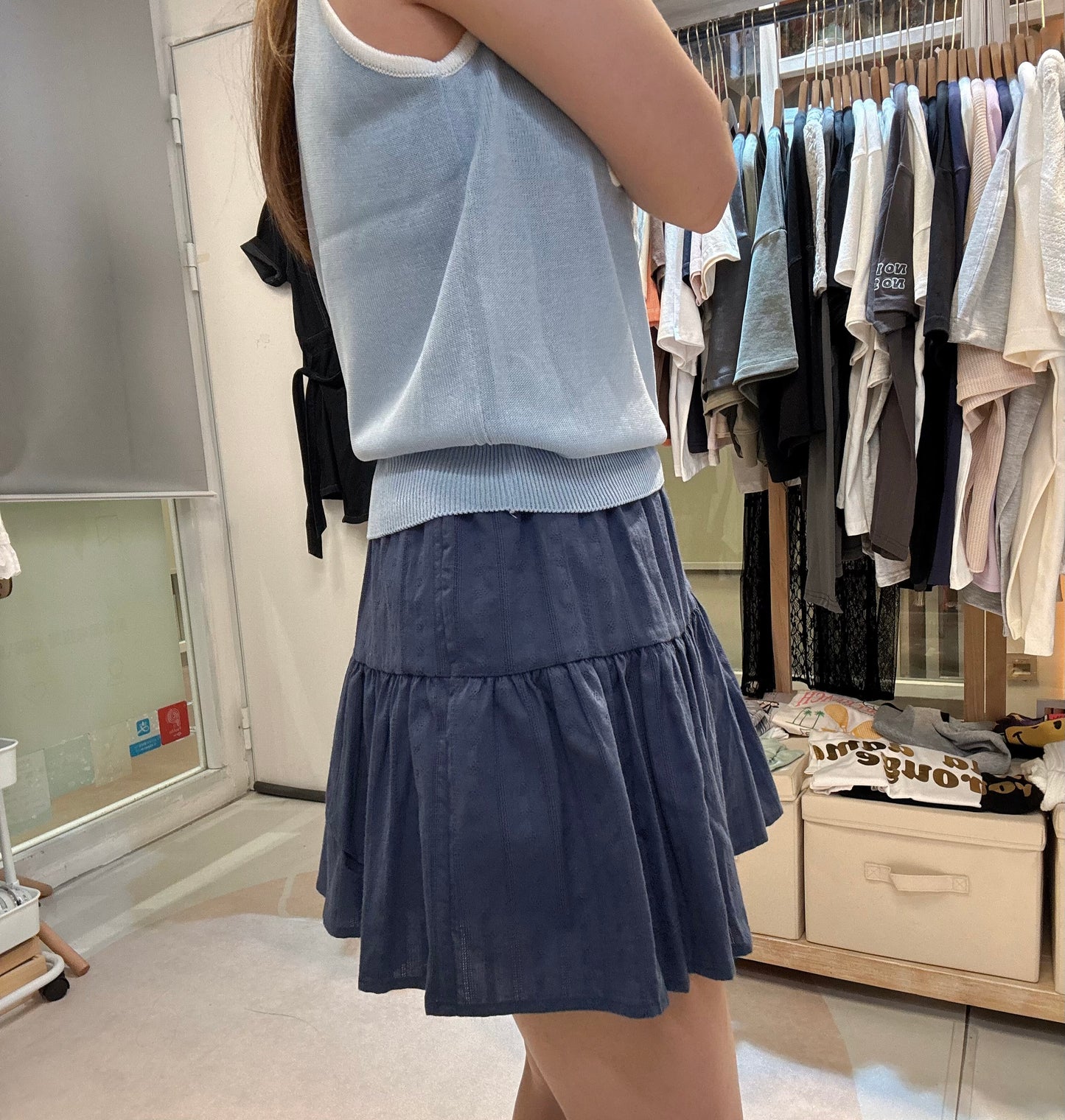 🇰🇷白邊遮副乳背心*2色