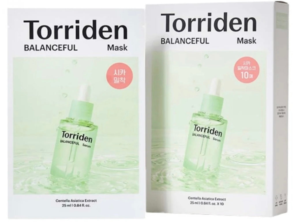 Torriden -1盒10片|積雪草 Dive-In 低分子透明質酸面膜