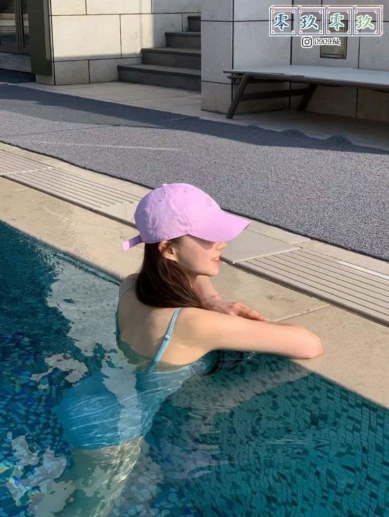 🇰🇷湖水綠連身泳衣