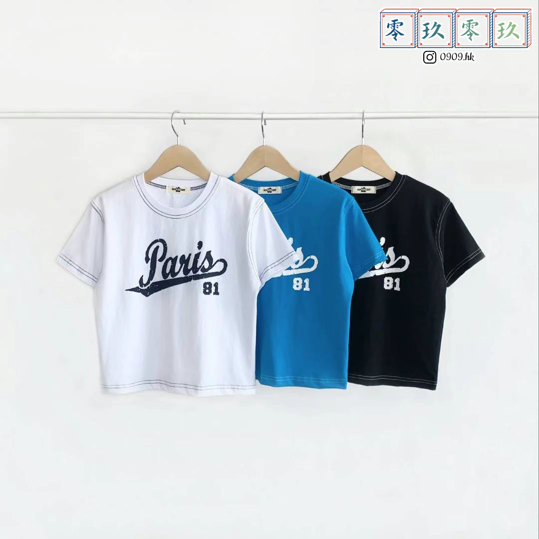 型格明線Pairs Tee*2色