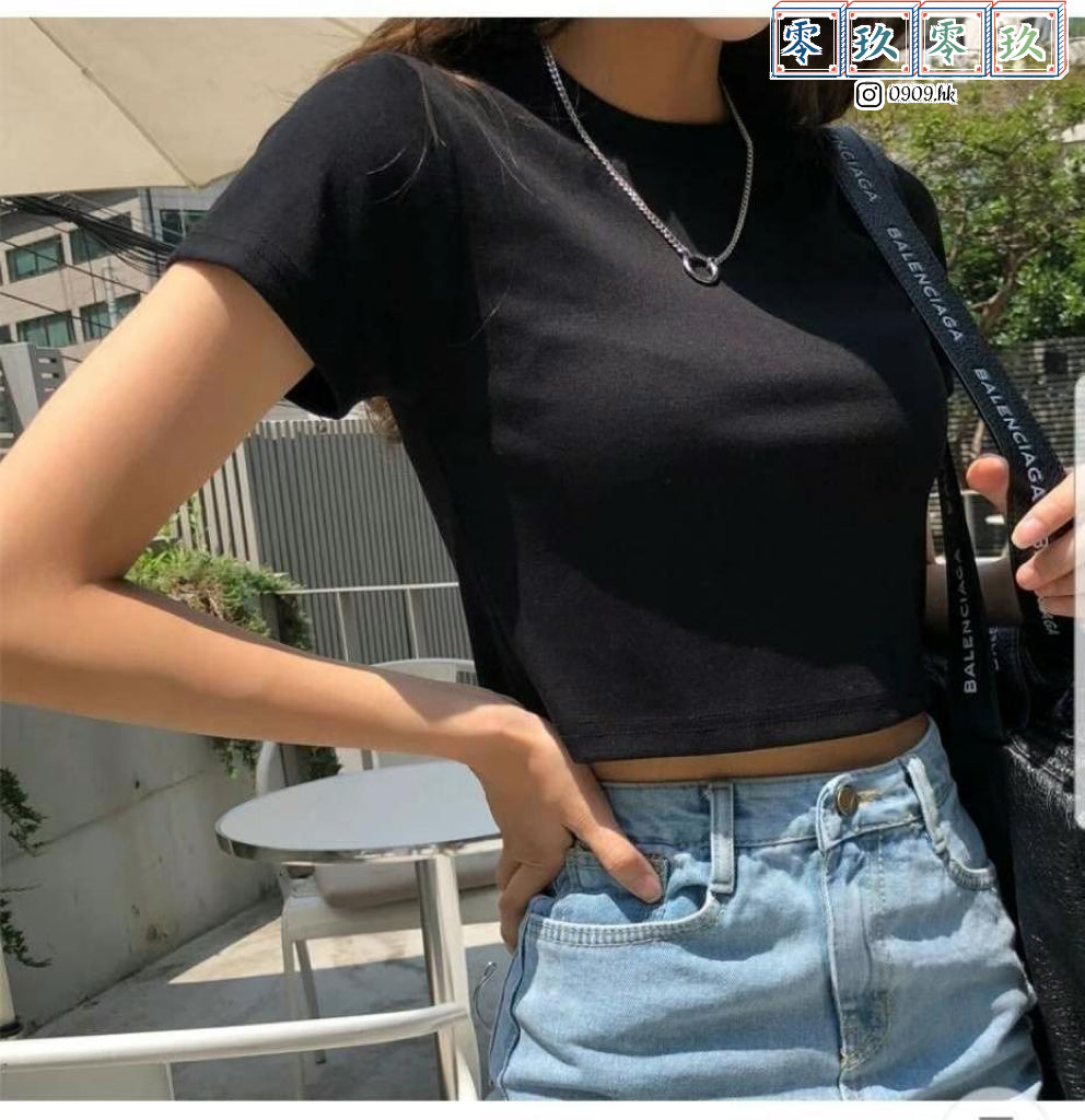 百搭!純色貼身Tee*4色
