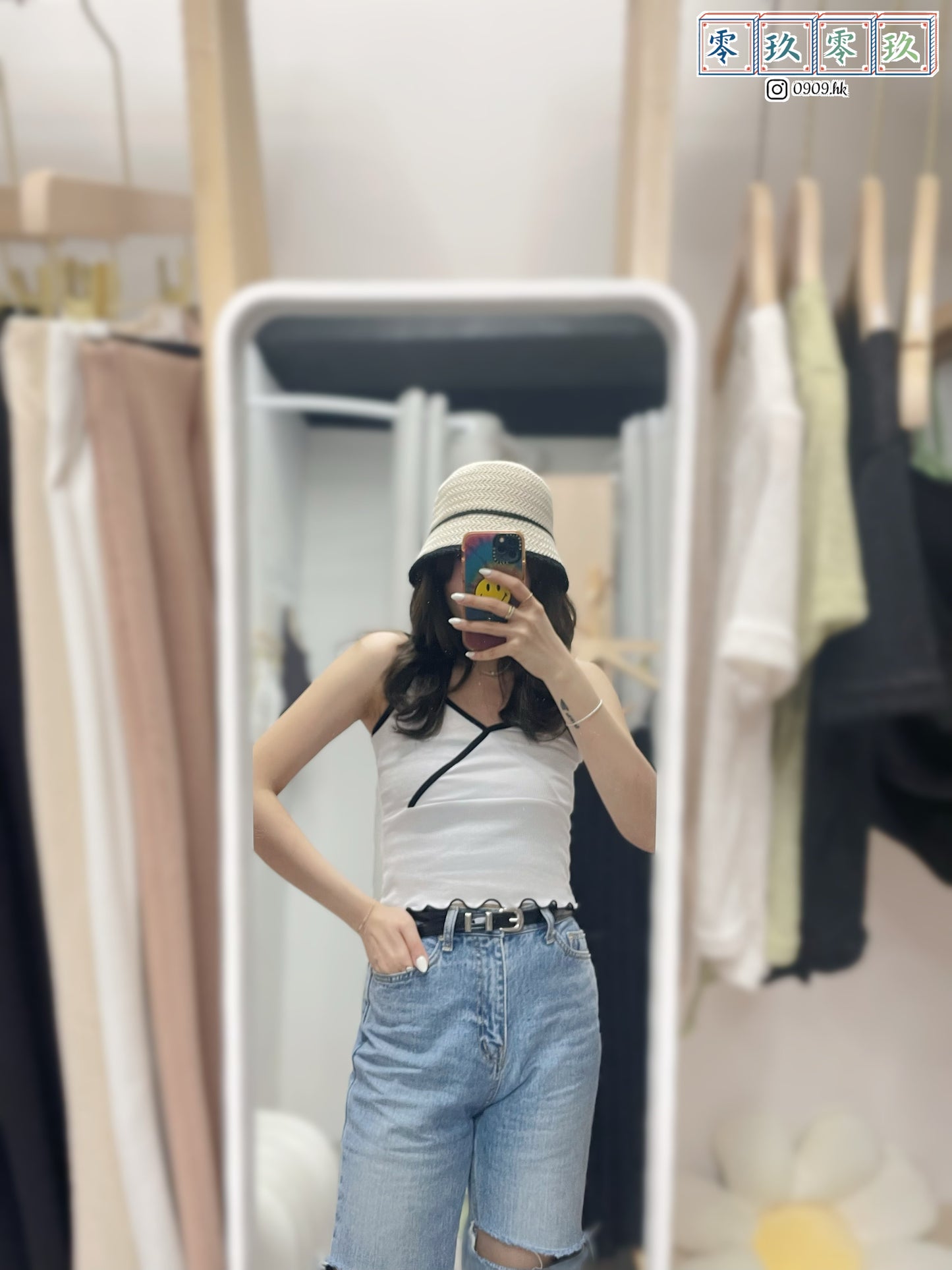 QQ木耳邊吊帶*2色