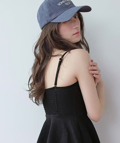 日系 遮肚仔裙擺兩件式泳衣👙
