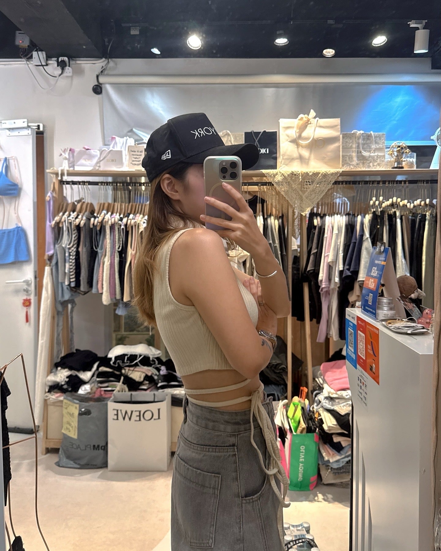🇰🇷企領綁帶短Top