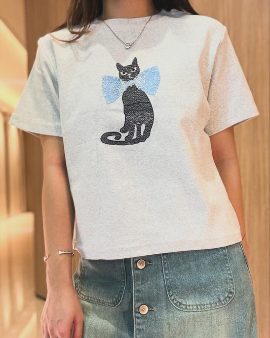 黑貓彈性Tee🐱