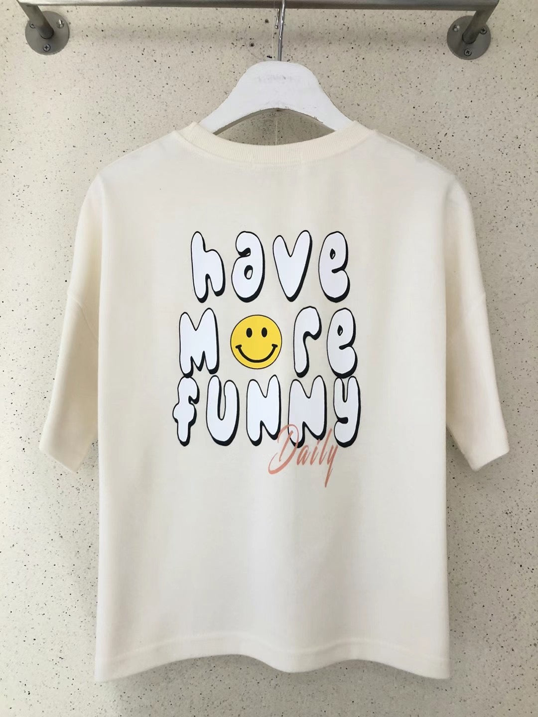Smile Tee*奶油色